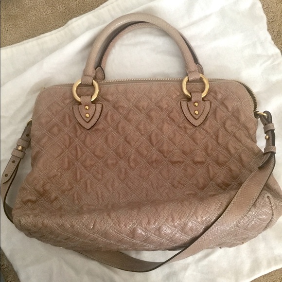 Marc Jacobs quilted and studded python leather bag - Picture 5 of 5